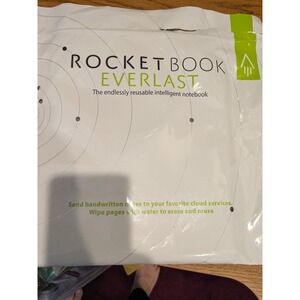Rocketbook Everlast Notebook with Pen Reusable Smart Notebook‎  original package